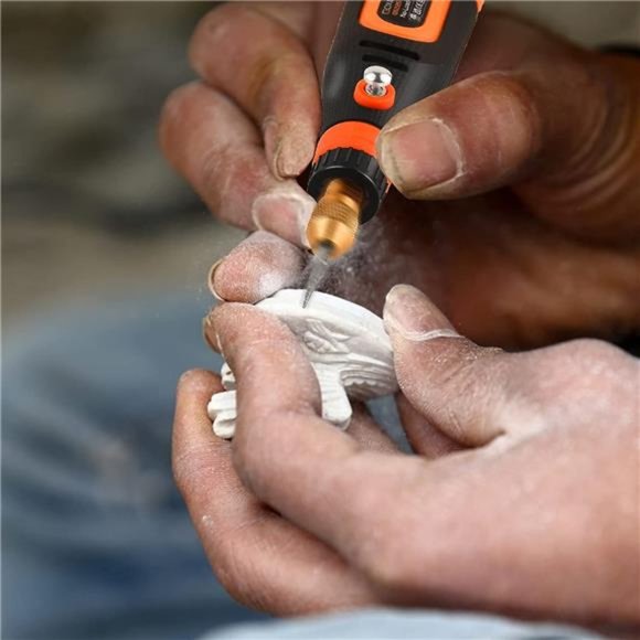 Mini Cordless Rotary Tool with 105pcs Accessories,3 Rotation Speed USB &Charging - Picture 6 of 6